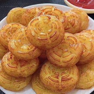 Картофель к новогоднему столу