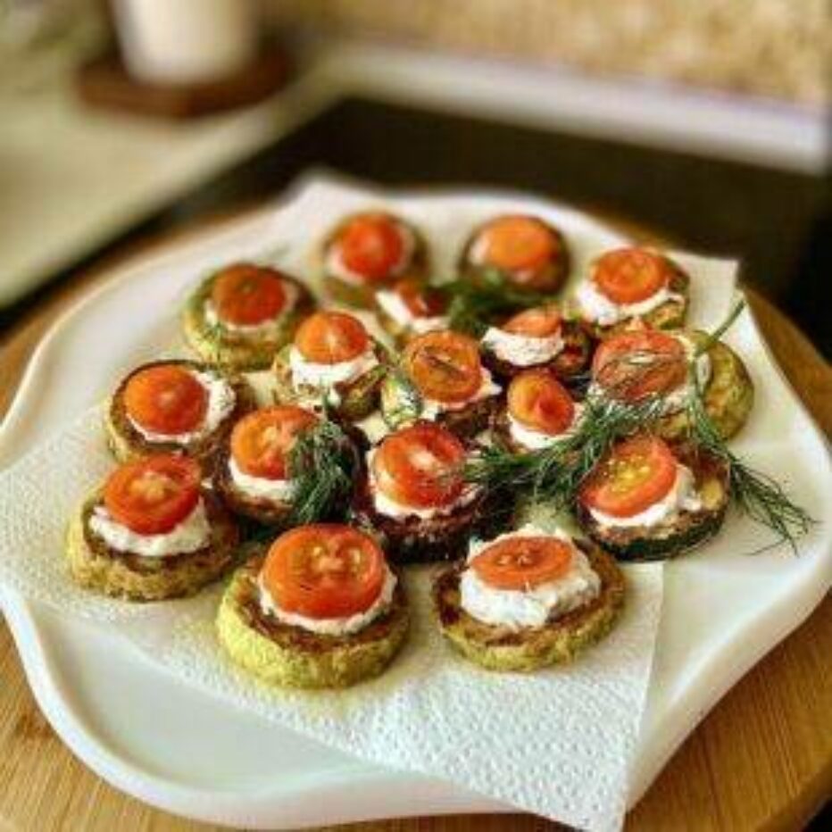 Закуска из кабачков