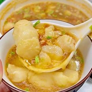 Томатный суп с Пангасиусом