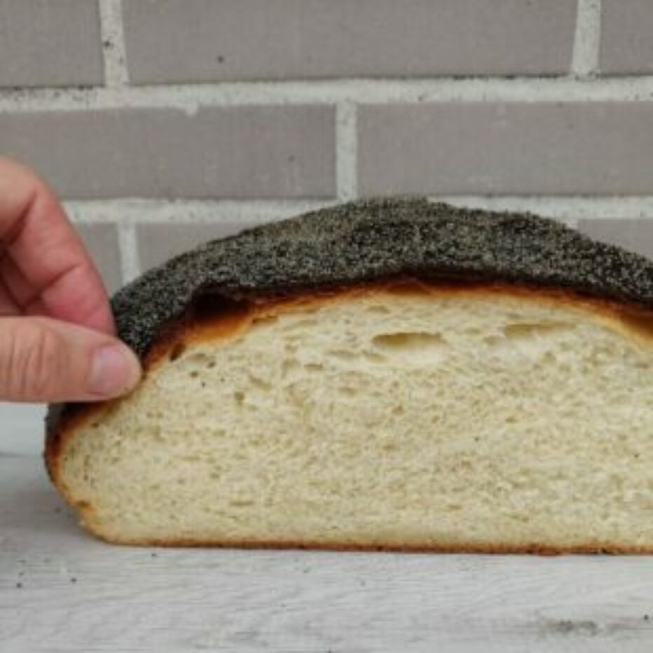 Картофельный хлеб с маком