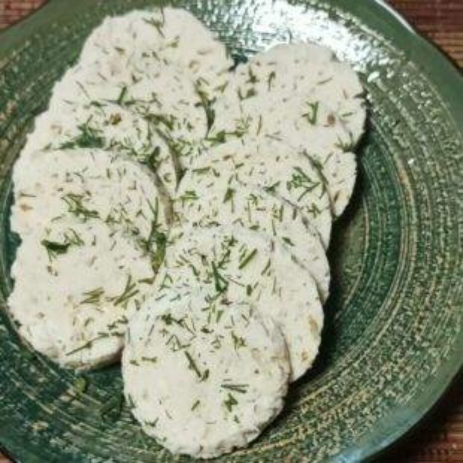 Домашняя куриная колбаска