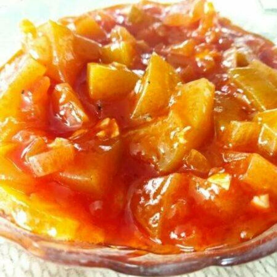 Кабачки в карамели