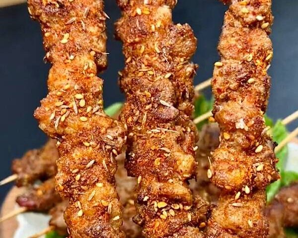 Шашлык на сковороде