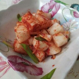 Кимчи из дайкона (лобы, редьки)