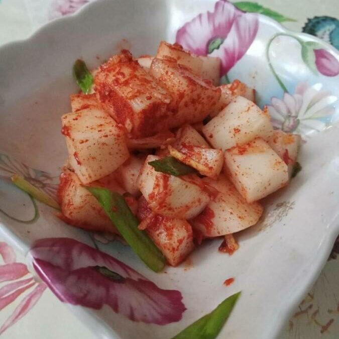Кимчи из дайкона (лобы, редьки)