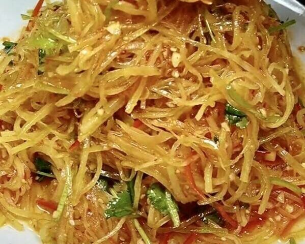 Холодная острая картошка
