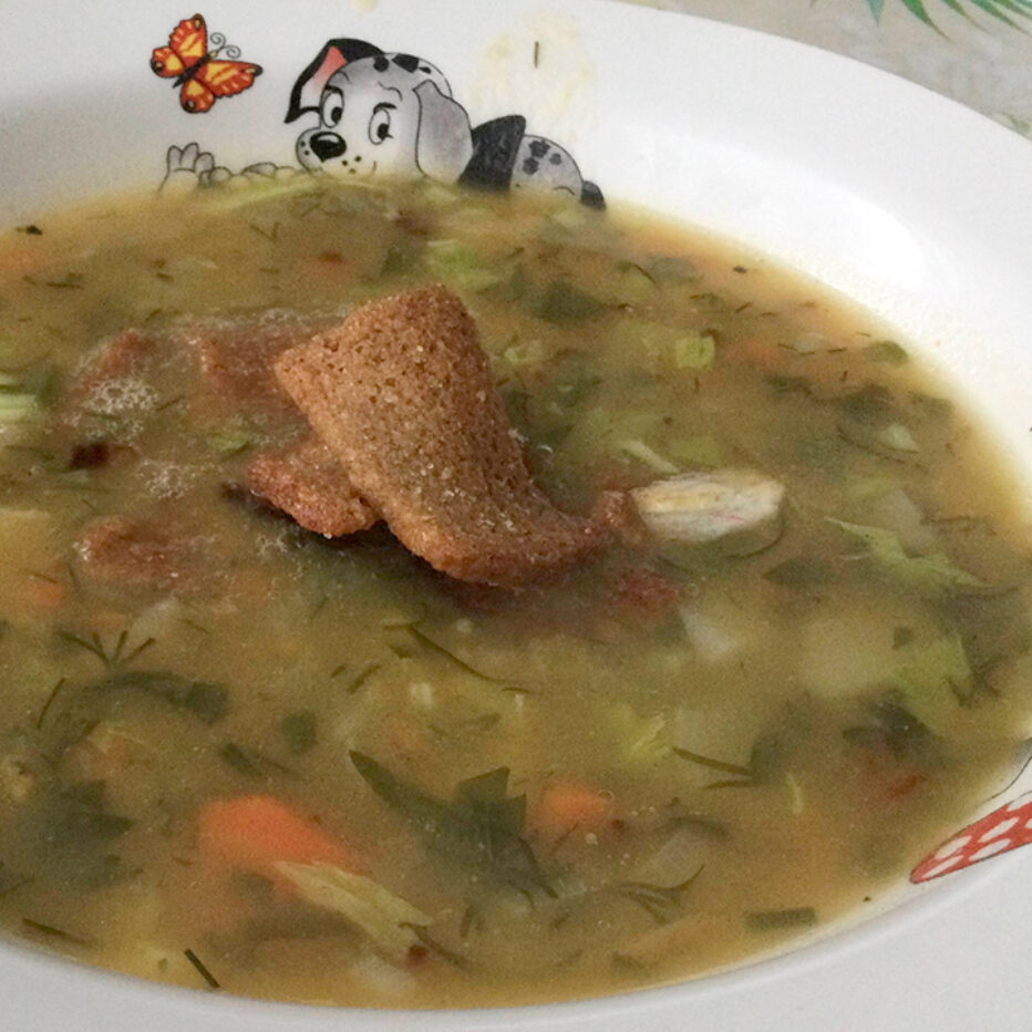 Овощной суп пюре