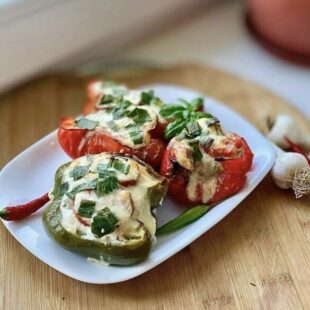Перец фаршированный мясом