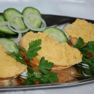 Намазка со вкусом красной икры