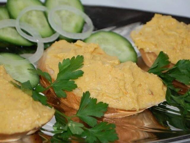 Намазка со вкусом красной икры
