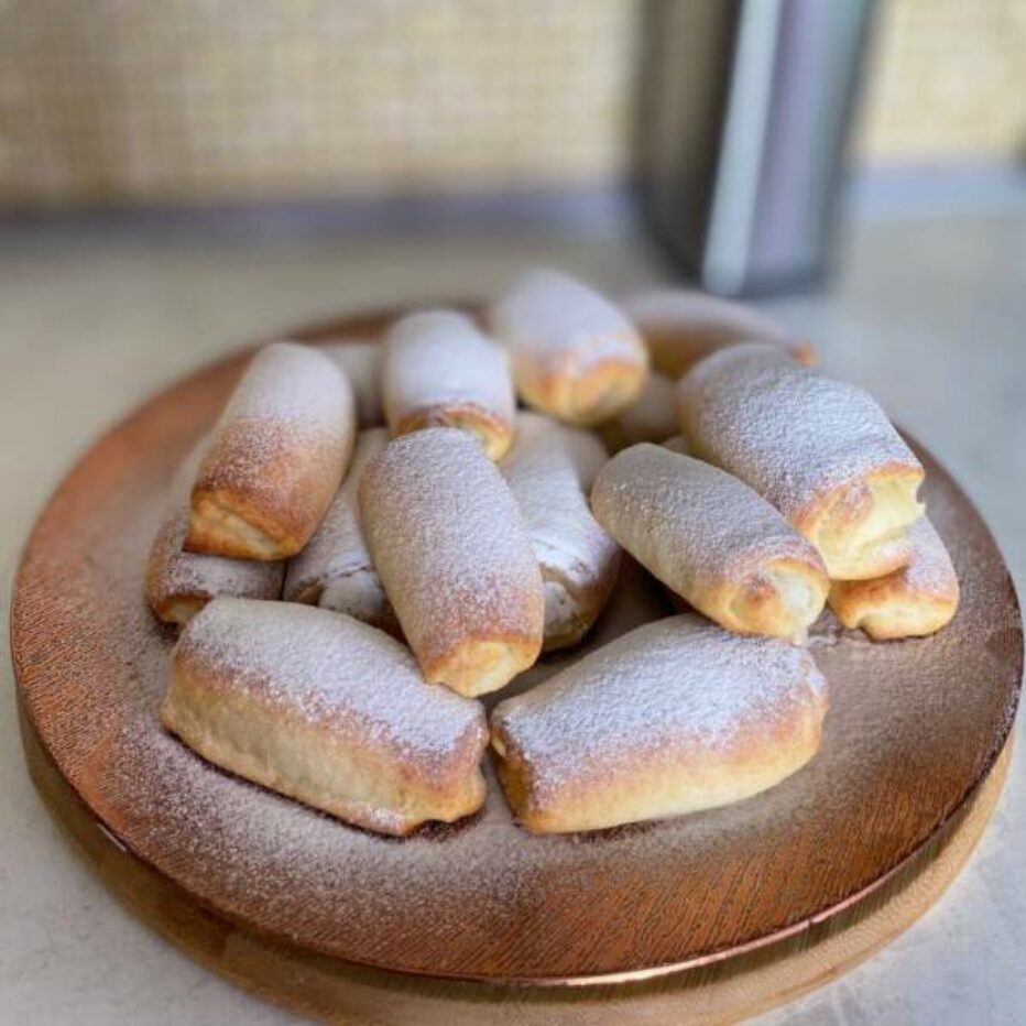 Булочки с творогом