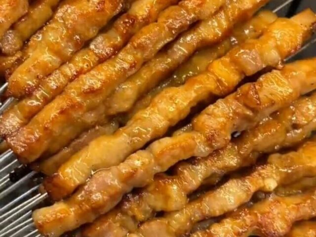 Шашлычки из грудинки