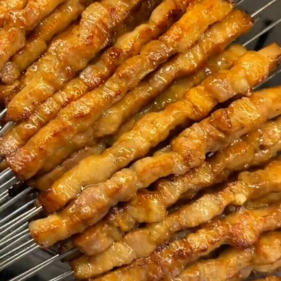 Шашлычки из грудинки