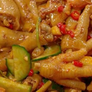 Лимонные куриные лапки