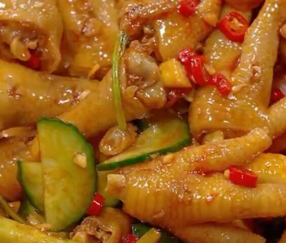Лимонные куриные лапки
