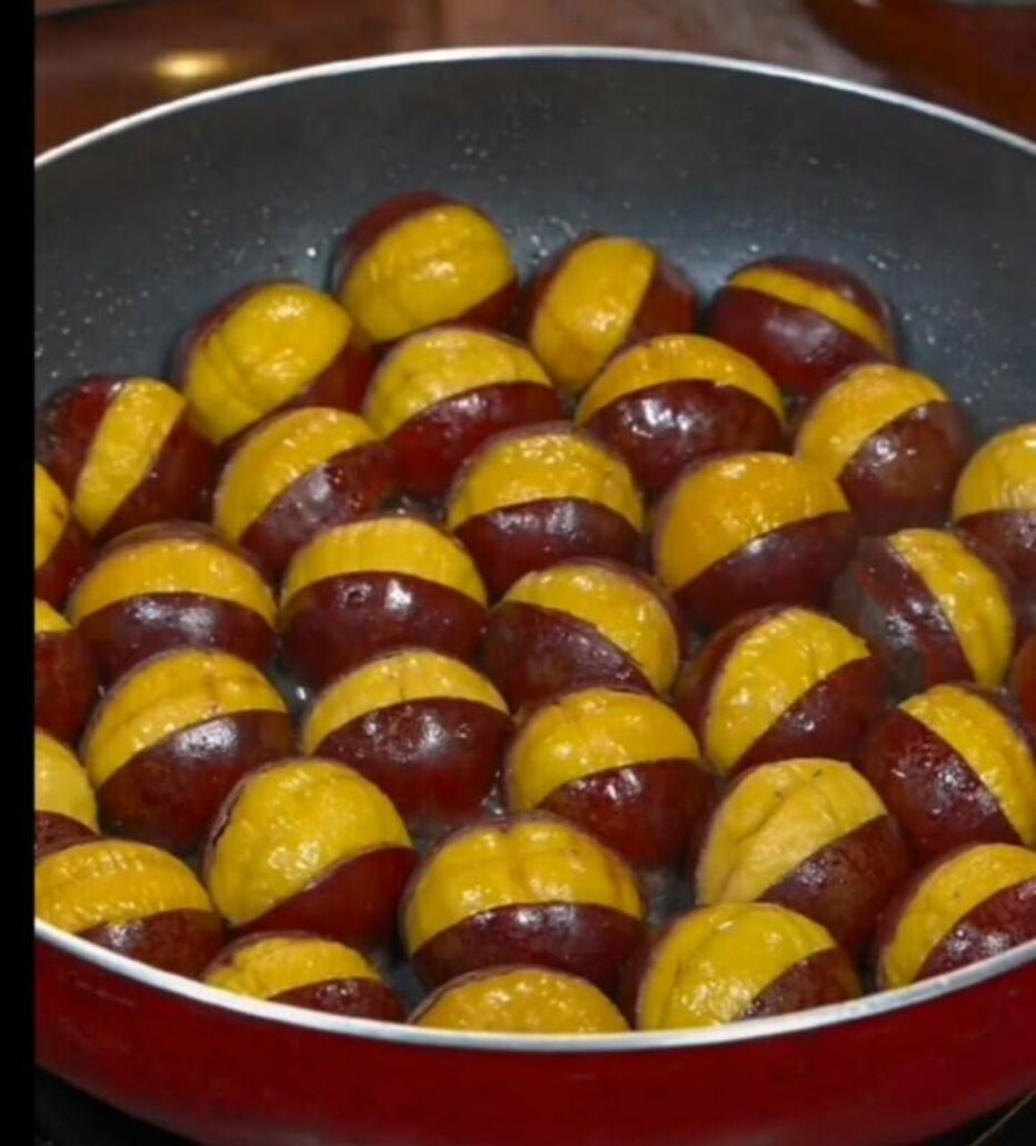 Каштановый десерт