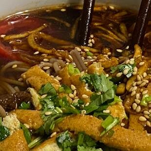 Корейский холодный суп Кукси 🍜